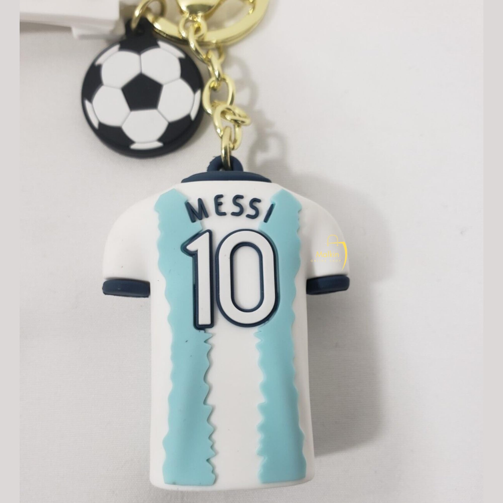 Messi Silicon Keychain